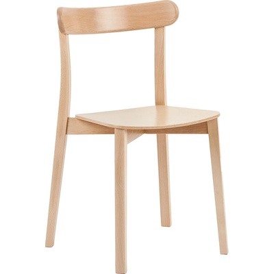 Paged Icho A-4420 Seat Wood Back Wood buk morený / dyha