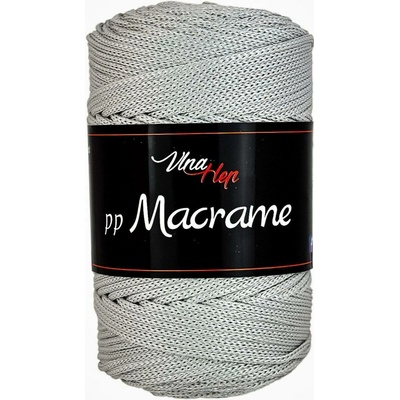 Vlna-Hep PP Macrame 4235 - šedá