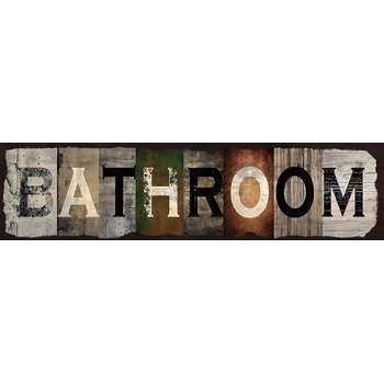 Ceduľa Bathroom