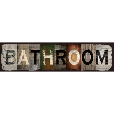 Ceduľa Bathroom