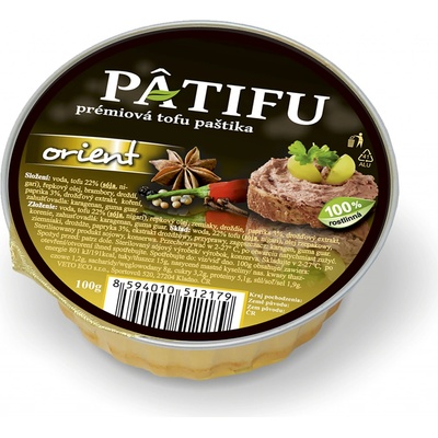 Veto Patifu Paštika tofu orient 100 g – Zboží Dáma