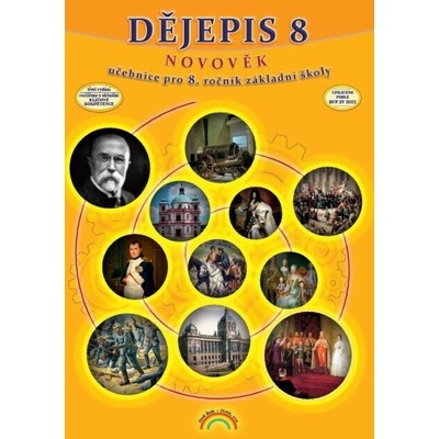 Dějepis 8 - Novověk, Čtení s porozuměním (3. vydání) - Mgr. Ondřej Pechník, PhDr. Libor Vykoupil Ph.D. (88-40)