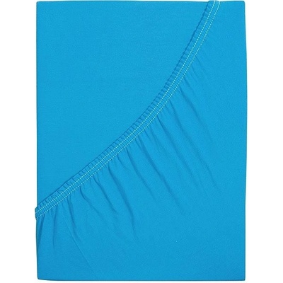 B.E.S. Petrovice Plachta Jersey česaná bavlna mako tyrkysovo modrá 200x200