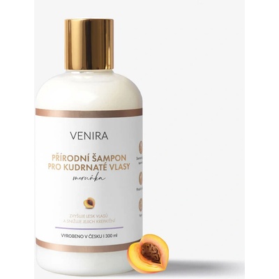 VENIRA šampón na kučeravé vlasy marhuľa 300 ml