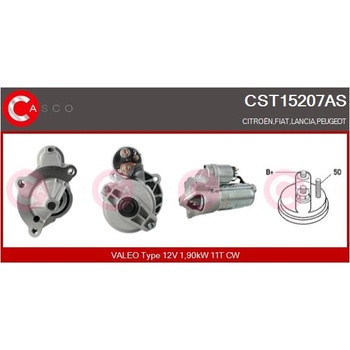 CASCO Štartér CST15207AS