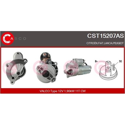 CASCO Štartér CST15207AS