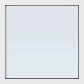 Solid Elements New Basic FIX, 100 × 100 cm, trojsklo, biele