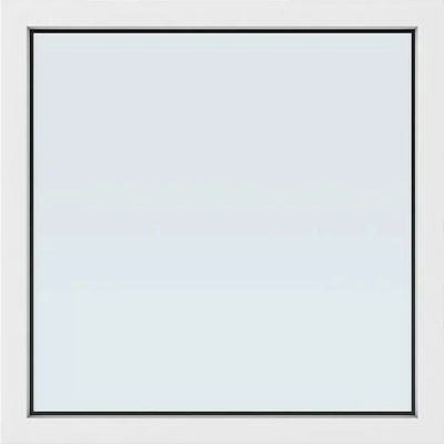 Solid Elements New Basic FIX, 100 × 100 cm, trojsklo, biele