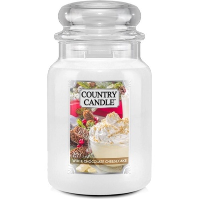 Country Candle White Chocolate Cheesecake 652 g