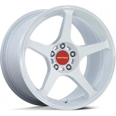 Motegi MR159 BATTLE V 10.5x18 5x114.3 ET25 matsuri White Pearl Machined Lip Stripe