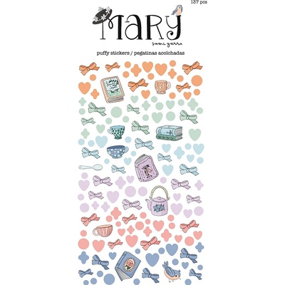 Basic Créa Puffy samolepky mašličky Mary