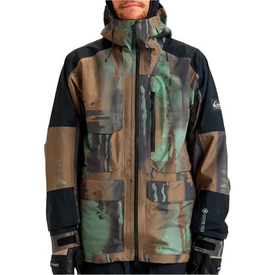 Quiksilver Мъжко ски яке Quiksilver Highline Pro 3L GORE-TEX Jacket Ski jacket - Bloomfade / Dark Ivy - размер XL (004-6446-0114)
