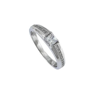 Infinitysilver Strieborný zirkónový prsteň L426111950