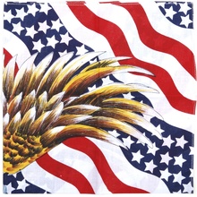 Šátek bandana Fosco USA Flag Eagle