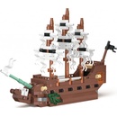 KOCO Stavebnice mini loď Bludný Holanďan 320 ks