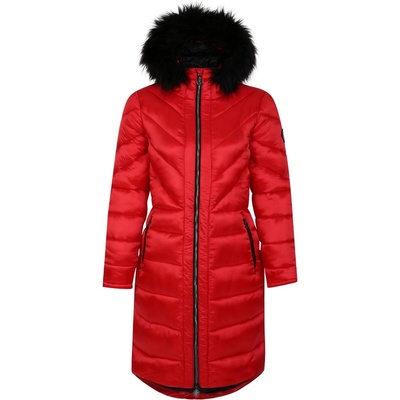 Dare 2b Яке Dare 2b Women's Supression Longline Insulated Quilted Jacket - VolcRedShine