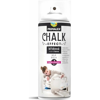 Primalex sprej křídová 400 ml bílá mat