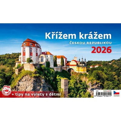 Křížem krážem Českou republikou stolní 2026