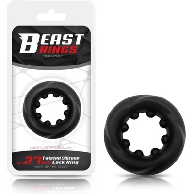 Intoyou Еластичен пенис пръстен от мек силикон Beast Rings