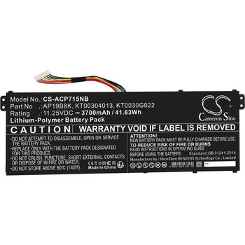 Cameron Sino Батерия за лаптоп ACER Aspire 3 A314-22-A1YY, Aspire 5 A51 (CS-ACP715NB)