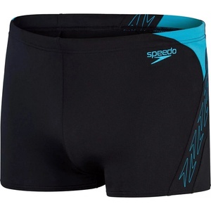 Speedo hyper boom splice aquashort black/bolt s - uk32