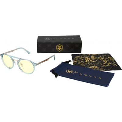GUNNAR Комплект GUNNAR x World of Warcraft Alliance Edition Blue Crystal - Amber (WOW-01401)