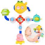 Jokomisiada Bath toy water mill suction cup ZA4661
