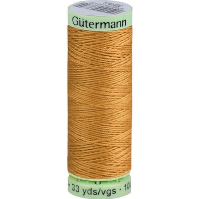 Polyesterové nitě Gütermann Jeans návin 30 m, střední, 893 krémová tmavá