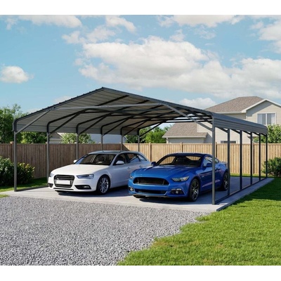 Westmann Copenhagen L prístrešok na auto 791x597x298 cm sivá ISCPHDL