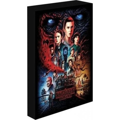 Obraz LED svietiace 30x40 cm - Stranger Things