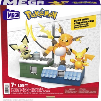 Mega Pokémon Pikachu Evolution Set