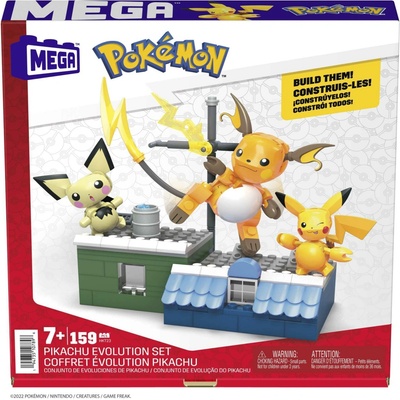 Mega Pokémon Pikachu Evolution Set