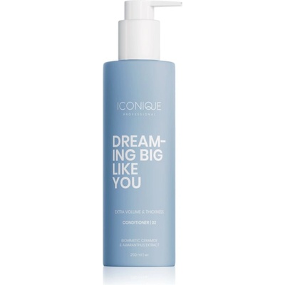 ICONIQUE Professional DREAMING BIG LIKE YOU Volume & Thickness балсам за увеличаване на обема за фина коса 250ml