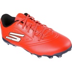 Skechers Юношески футболни бутонки Skechers Razor Juniors Firm Ground Football Boots - Red/Black