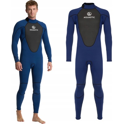 Pánsky AQUASTIC 3/2 mm WAVEY 3/2 navy