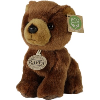 Image 1 of Rappa Плюшена играчка Rappa Еко приятели - Кафяво мече, стоящо, 18 cm (221598)