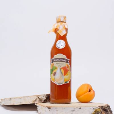 Kapka Přírody Meruňkový sirup 1 l