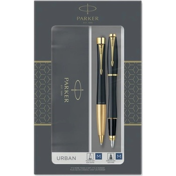 Parker Urban Matt Black CT sada plnicí pero a kuličková tužka 1501/2573381