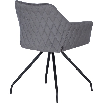 Carmen Трапезен стол kendal - тъмносив bf 2 (b3532007_1)