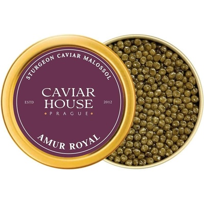 Caviar House Prague Kaviár z jesetera Amur Royal Premium 30 g