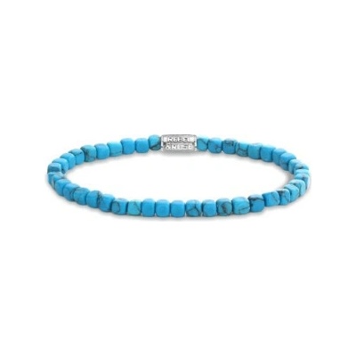 Rebel & Rose unisex náramek Roll The Dice 4 mm RR-40094-S-M