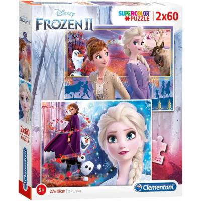 Clementoni Frozen 2x60 dielov