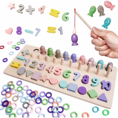 FunPlay 5961 chytanie rybičiek s edukačnou doskou