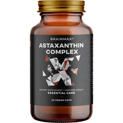 BrainMax Astaxanthin Complex, 60 rostlinných kapslí
