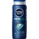 Sprchové gély Nivea Men Fresh Kick sprchový gél 250 ml