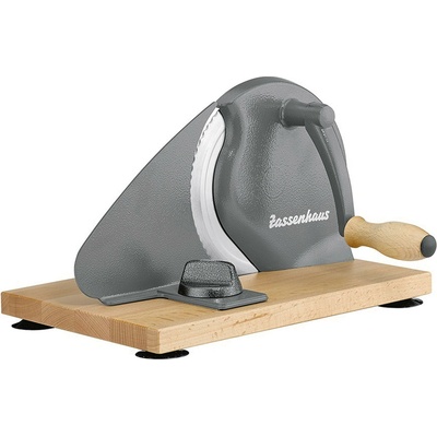 Zassenhaus Brotschneidemaschine manuell, grau