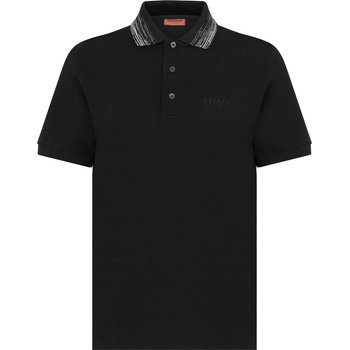 Missoni Блуза с яка MISSONI Logo Polo Shirt - Black S90NC