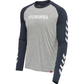 Hummel Тениска с дълъг ръкав Hummel LEGACY BLOCKED T-SHIRT L/S 212874-7429 Размер XS