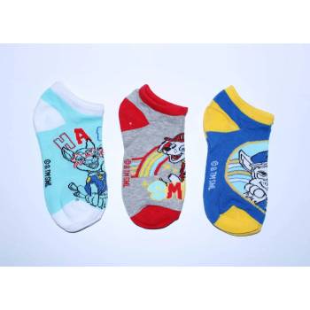 Setino Чорапи до глезена Paw Patrol жълти, 3 бр. Размерът на чорапите: 31-34