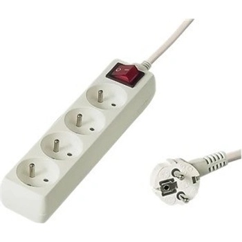 Premiumcord prodlužovací kabel ppa5k-05bk 5m 5 zásuvek vypínač černý